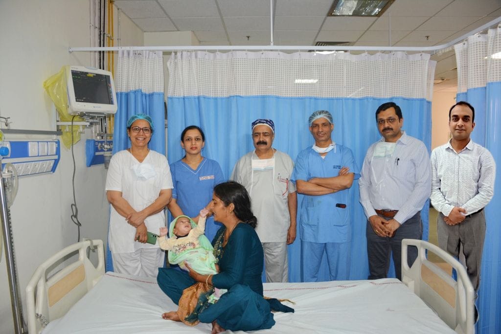 Opening both the jaws related to birth gave new life to the child