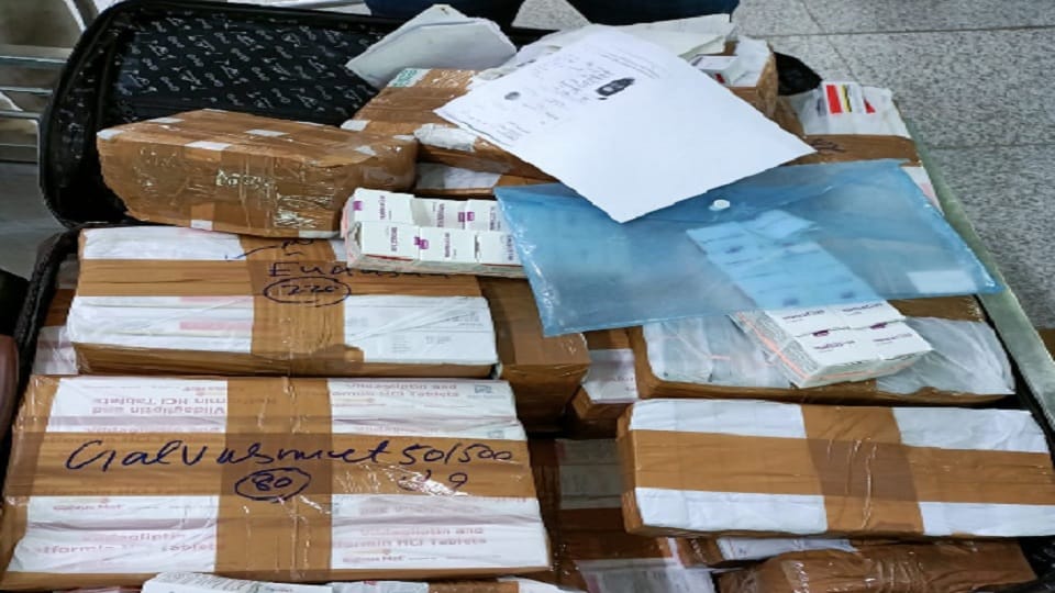 afghan national drug smuggler arrested at igi airport medicines worth more than 60 lakhs recovered