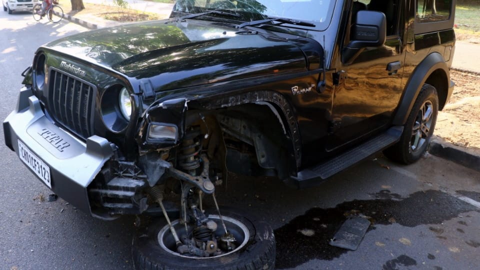 One Died in Accident at Chandigarh