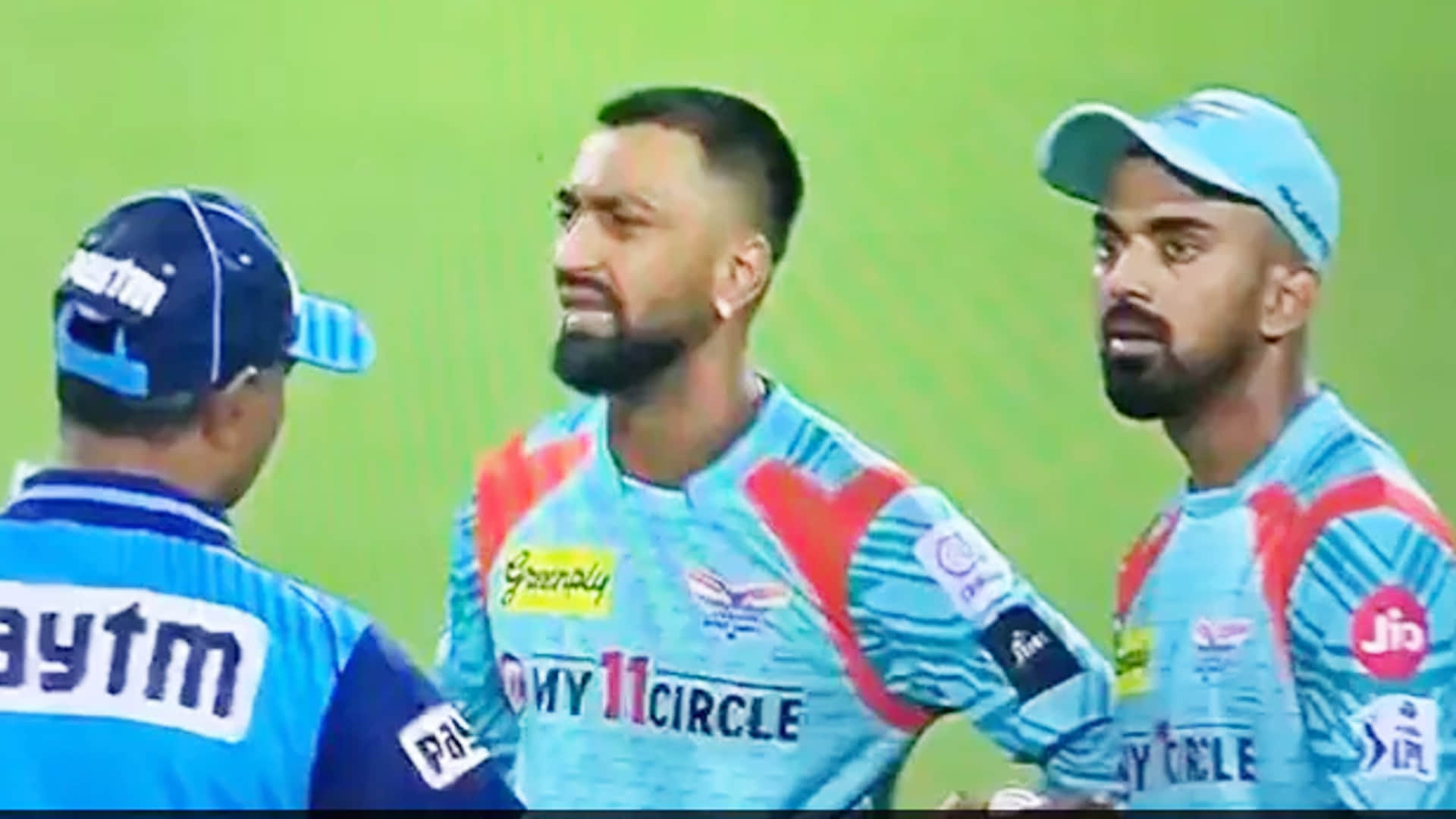 IPL 2022: KL Rahul, Krunal Pandya Argue With Umpire After No-Ball Call; Watch Video