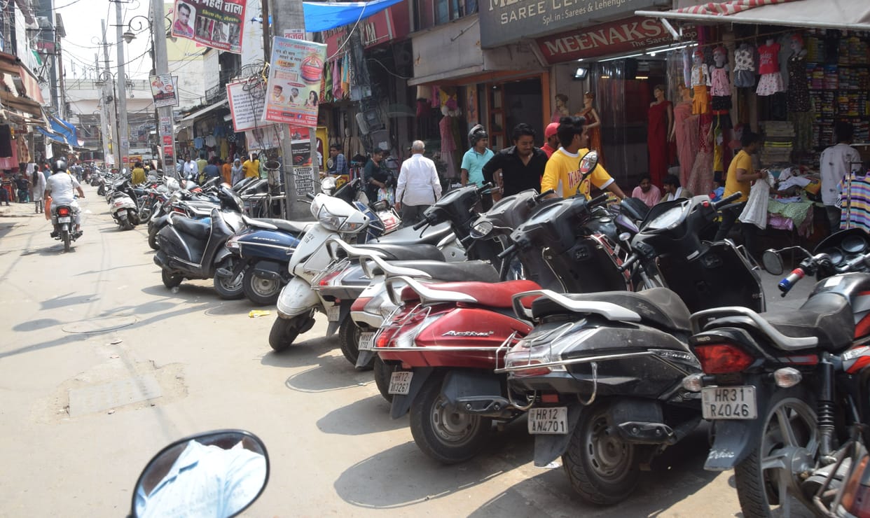 When the administration turned its back, encroachment started spreading