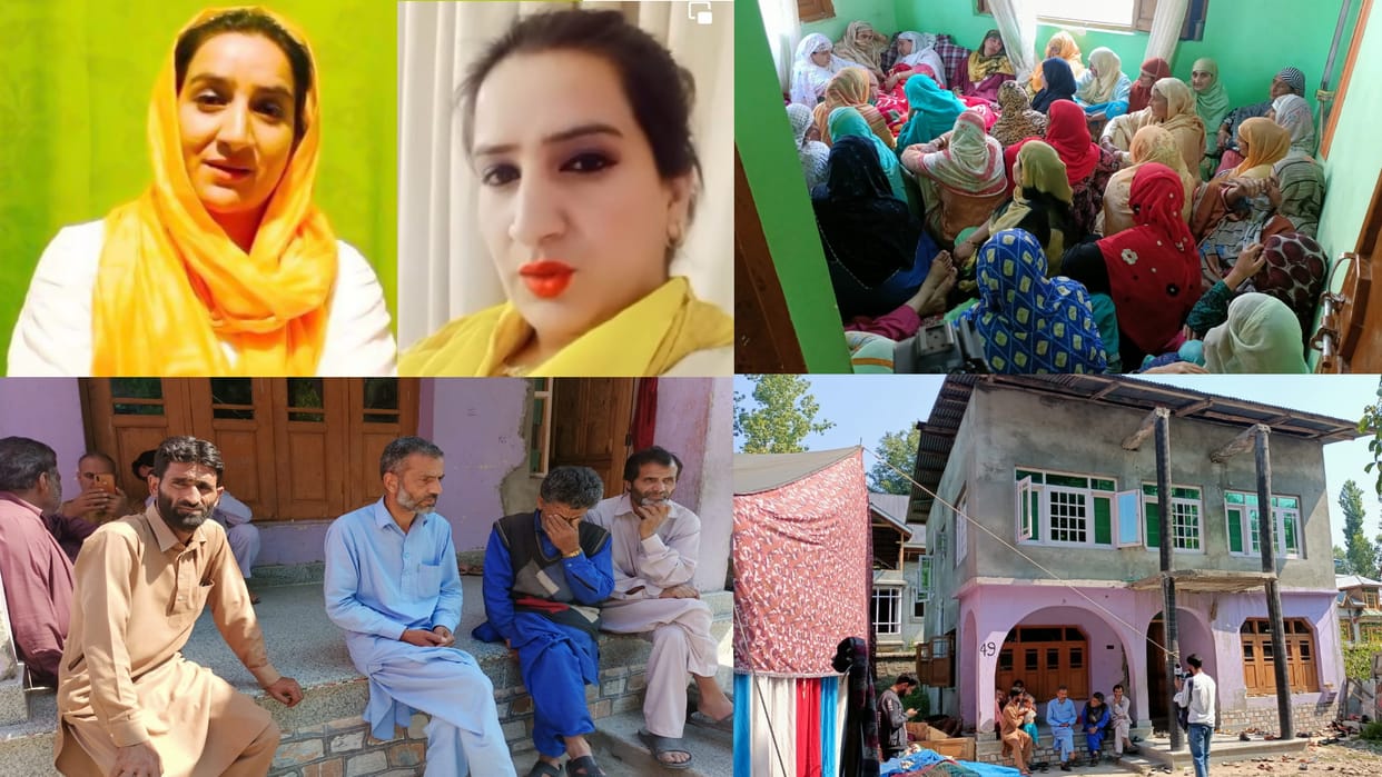 Kashmiri TV Actress killed Kashmiri TV artist Amrin Bhatt shot dead by terrorists in Budgam