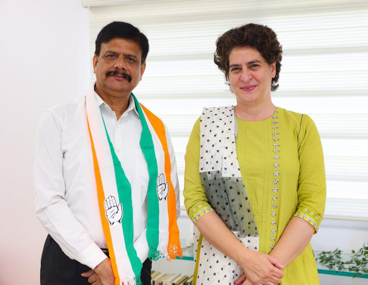 BSP big Brahmin face Nakul dubey joins congress party