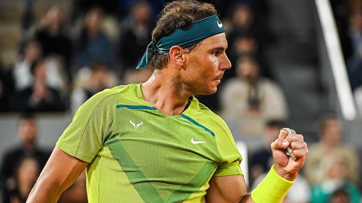 French Open 2022 Rafael Nadal reaches third round with 300th Grand Slam match win Daniil Medvedev and Carlos Alcarez also win in second round
