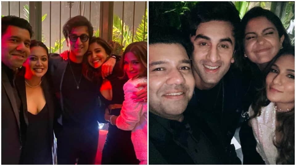 Ae Dil Hai Mushkil Ke co-stars Ranbir Kapoor and Anushka Sharma spotted together at Karan Johar party