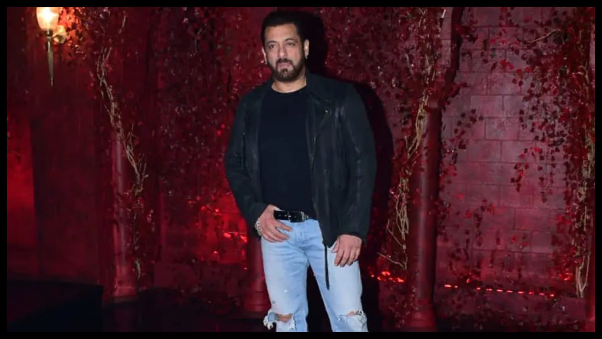 mumbai police suddenly reached salman khan house for routine process