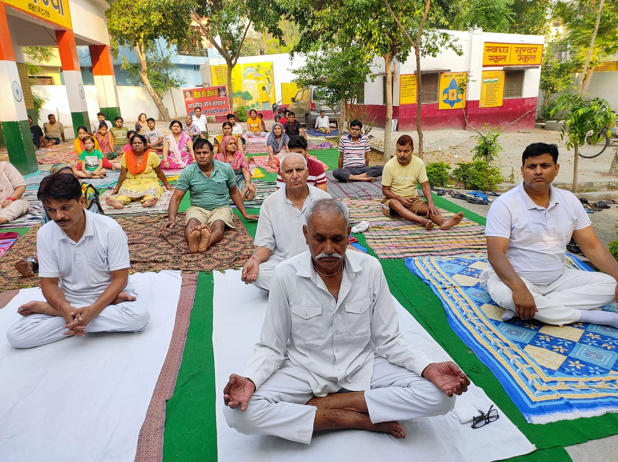 Patients should not do asanas that put pressure on the stomach.
