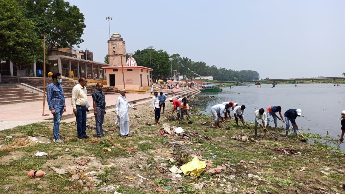 Cleaned the Ganges in Shuktirtha