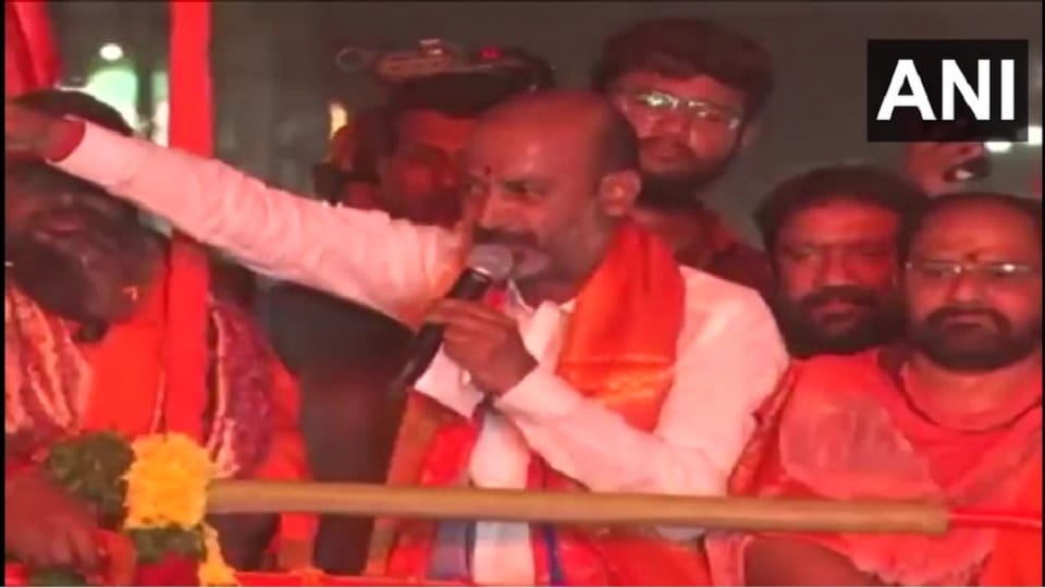 we are bigger goons than you BJP will workfor poor bandi sanjay kumar