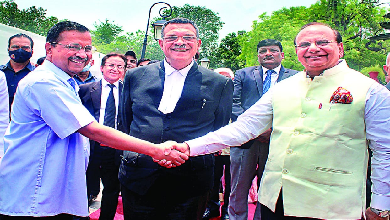 The new Lieutenant Governor of delhi said I will be seen more on the streets, then reached Connaught Place