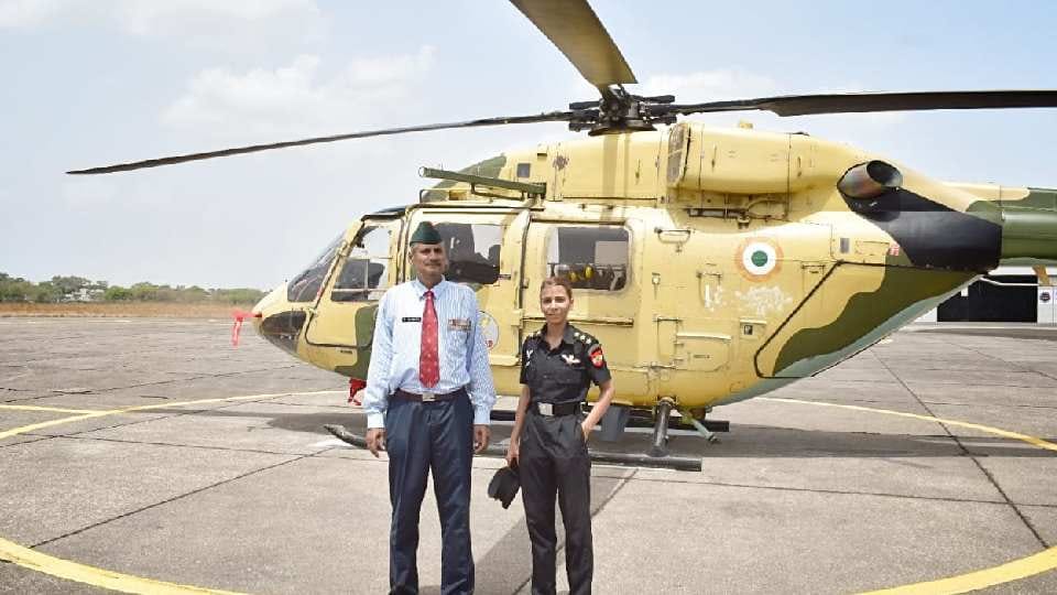 Abhilasha Barak from Haryana becomes Indian Army first woman combat aviator
