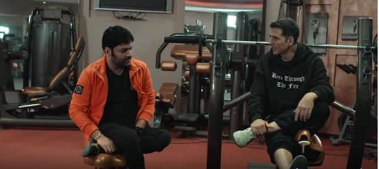 Kapil Sharma reached to the gym to meet Akshay Kumar at four am in the morning the comedian ran away due to this reason watch video here