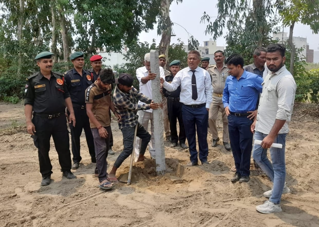 The corporation got the land encroachment free worth Rs 18 crore