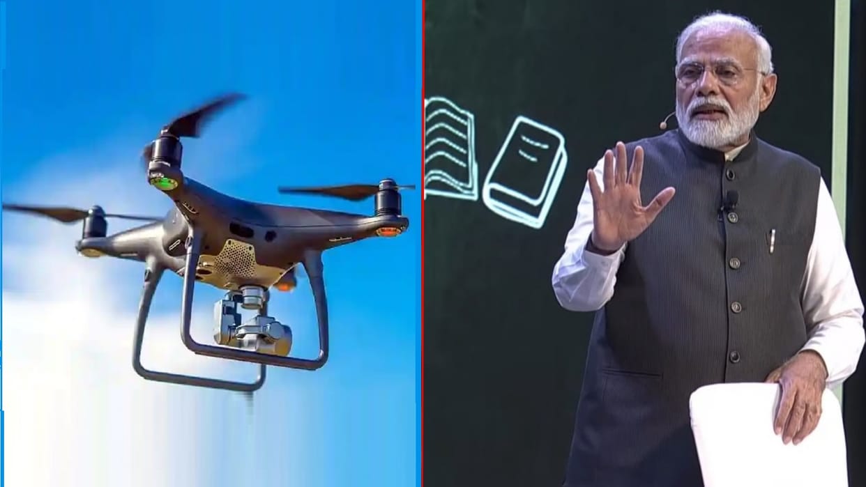 Pm Modi To Inaugurate India's Biggest Drone Festival Today in Delhi Latest News in Hindi