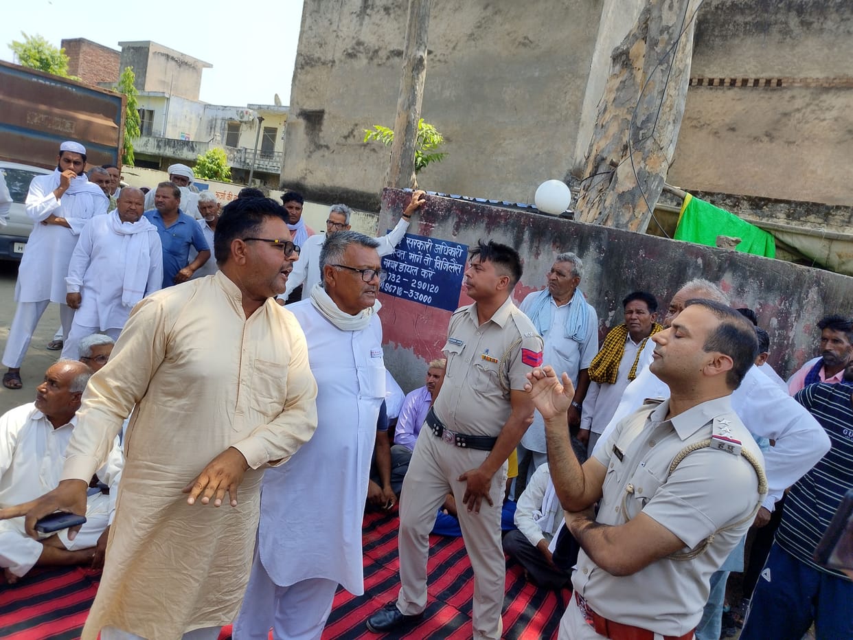 Demand for dissolution of Sadhaura municipality as soon as elections are announced, fury march taken out