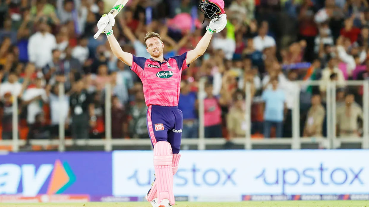 IPL 2022: Jos Buttler equals Virat Kohli record with century against Royal Challengers Banglore in Qualifier 2; takes Rajasthan Royals to final