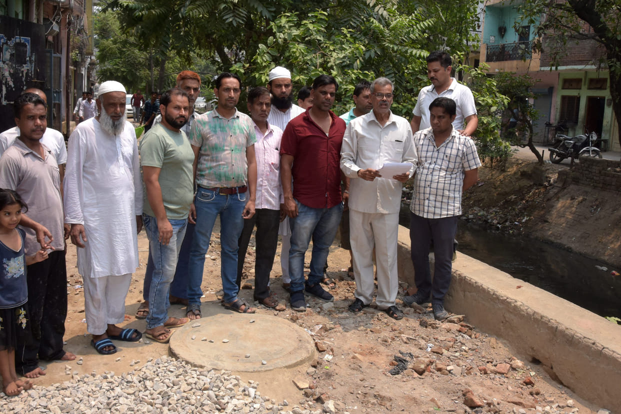 Expressed anger over non-construction of road