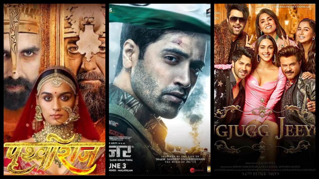 June Movie Release on OTT and Theaters: from prithviraj to major vikram Jugjugg Jeeyo janhit mein jaari these are upcoming films in june