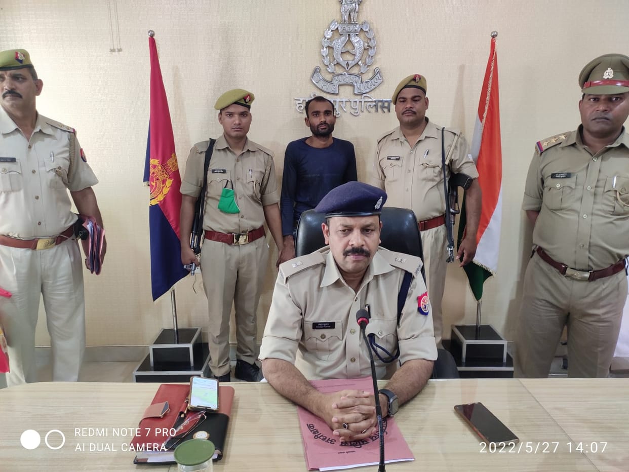 Kiln worker was murdered in Hamirpur on suspicion of illicit relations, police arrested one accused in an encounter