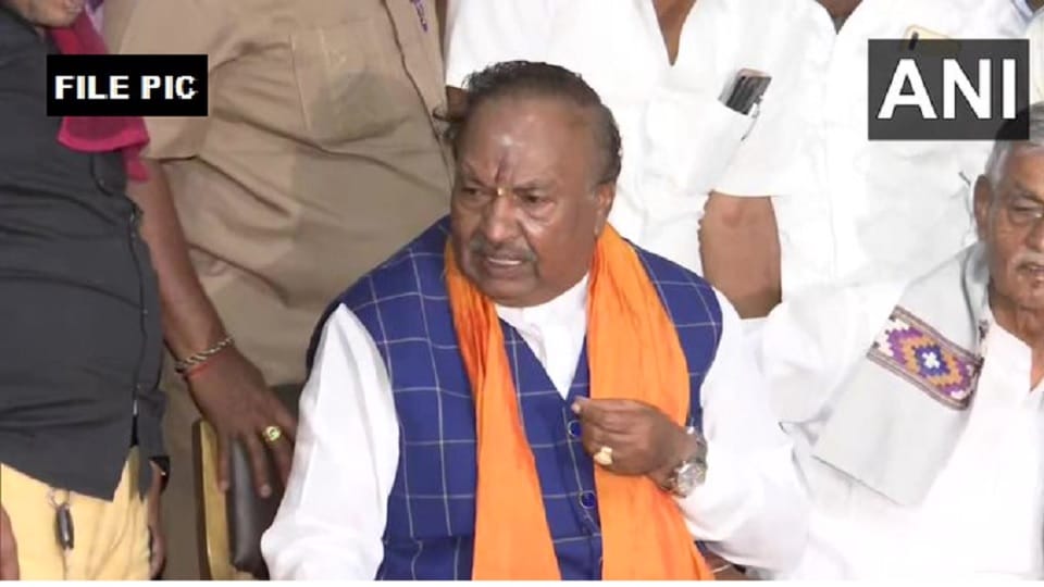 Karnataka Election BJP Leader KS Eshwarappa denies pitching for CT Ravi as next chief minister