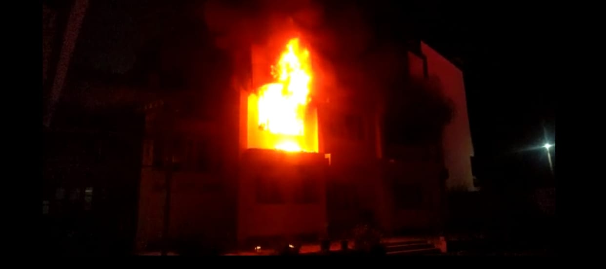 Fire broke out in two-storey hostel