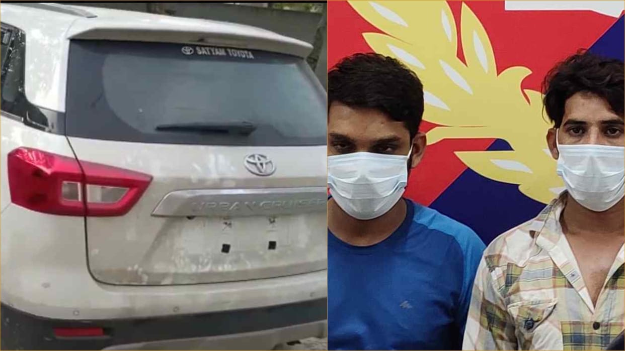 Two accused arrested with ganja in Rohtak of Haryana