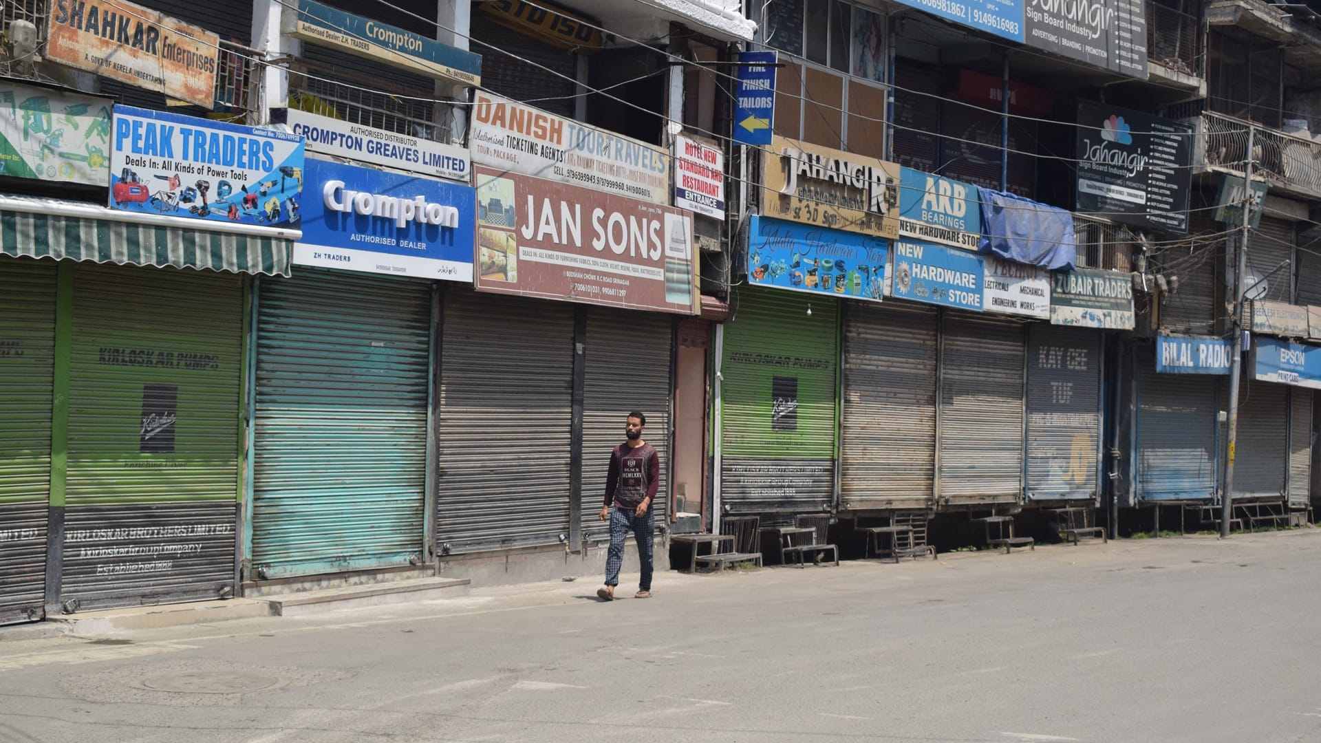Yasin Malik sentenced day three Markets reopen in srinagar, Maisuma still shut down security forces alert