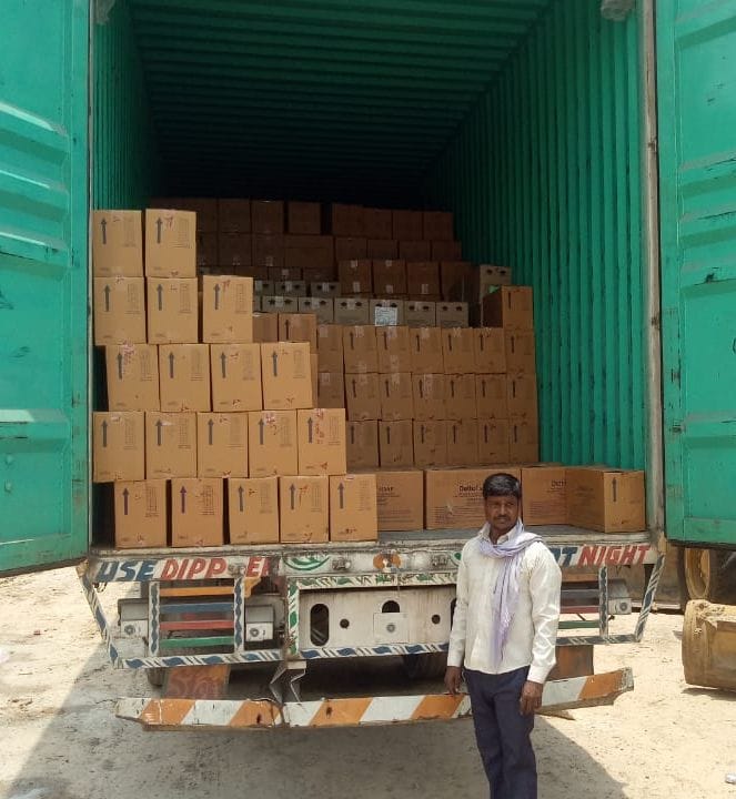 70 cardboards of soap stolen from container standing at Dhaba