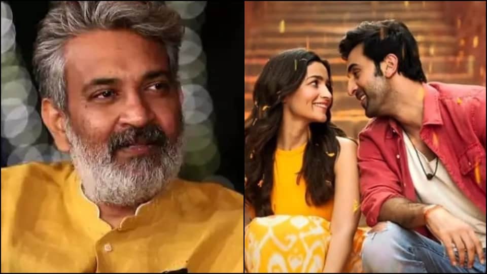Brahmastra Part One Shiva SS Rajamouli launches KumKumala The Telugu version of song Kesariya alia bhatt ranbir kapoor film