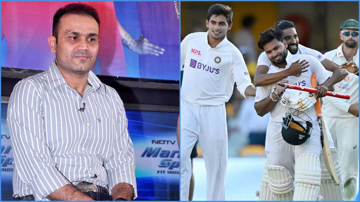 Virender Sehwag on Rishabh Pant says If he goes on to play 100-plus Tests, his name would be etched in history books forever