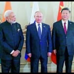 पीएम मोदी, जिनपिंग और पुतिन