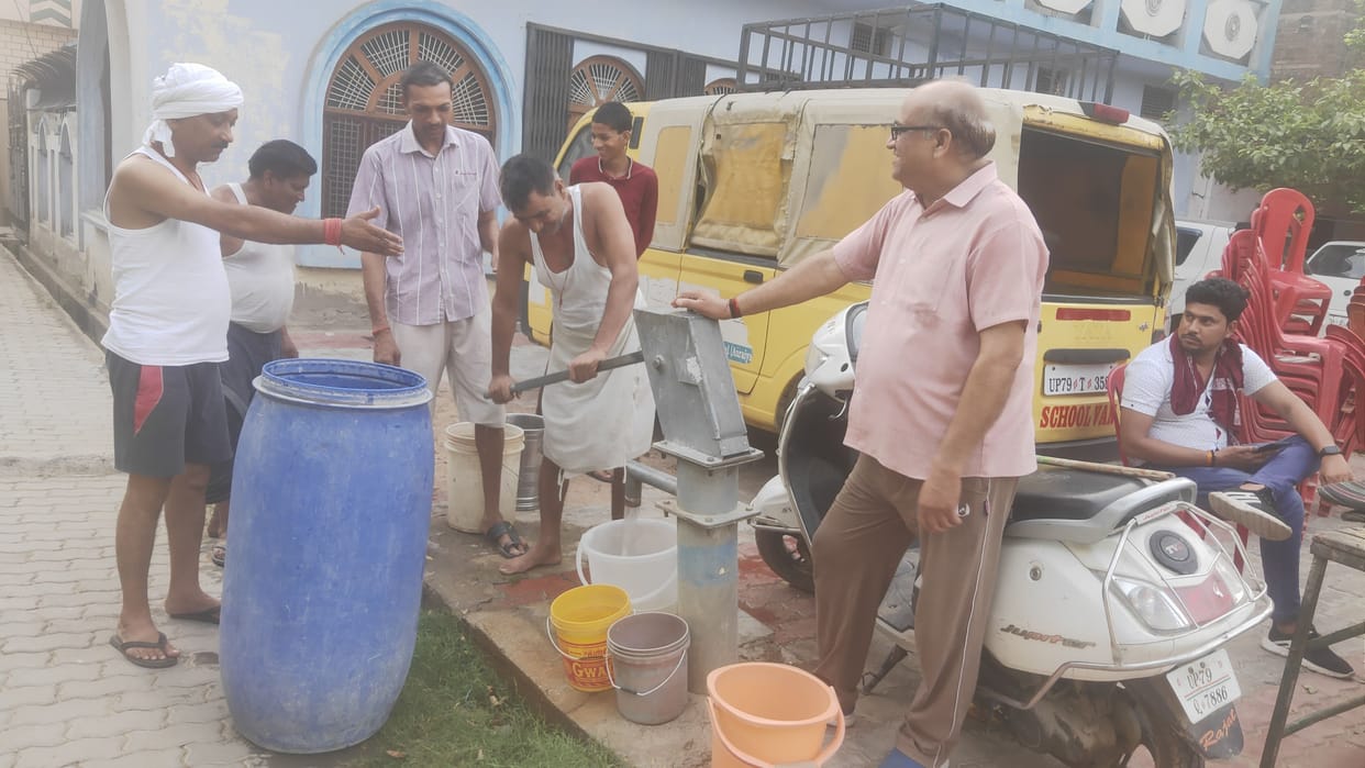 There was an outcry for water in five mohallas