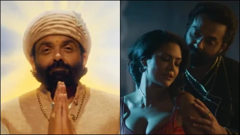 Aashram 3 Web Series Actress Esha Gupta Playing Sonia Character Bobby Deol Bold Scenes Video