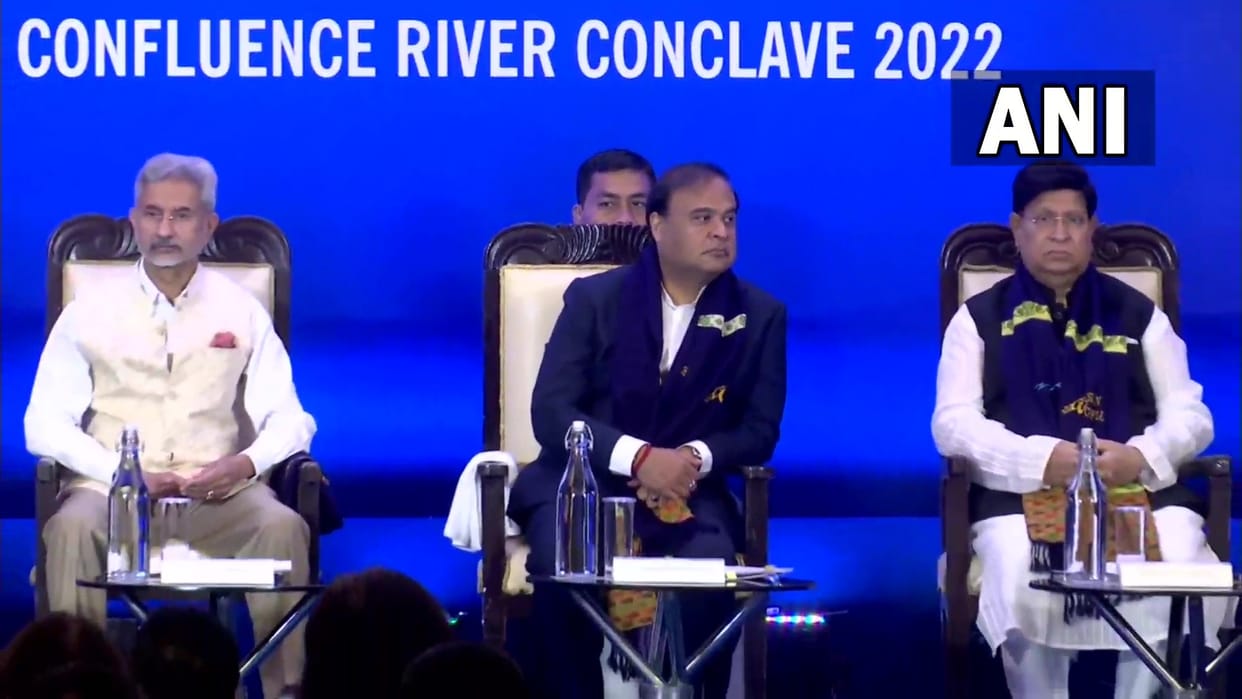 EAM Dr S Jaishankar inaugurated Confluence River Conclave 2022 , CM Himanta Biswa Sarma said- Northeast is the gateway to Asia