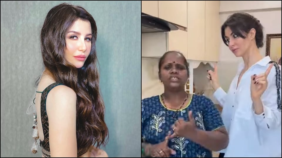 arbaaz khan girlfriend Giorgia Andriani shares funny video on garam masala famous dialogues