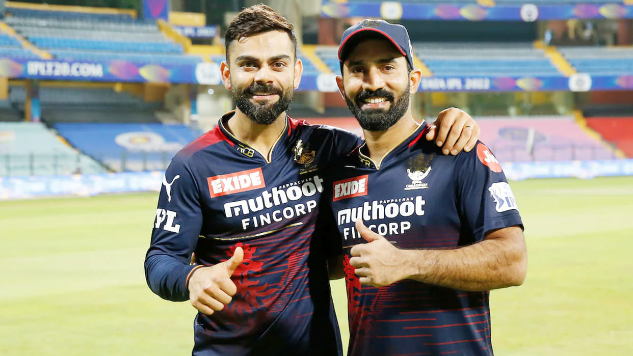Virat Kohli, Dinesh Karthik Emotional Message After RCB's Exit From IPL 2022