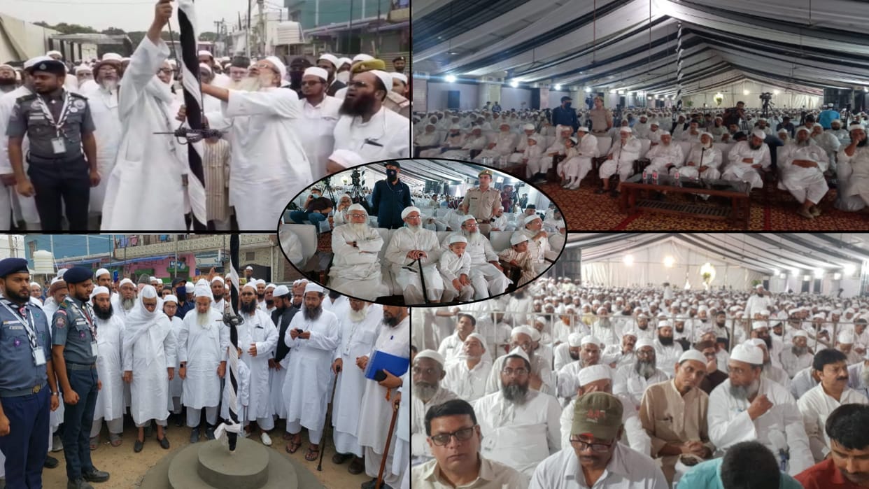 Deoband Photos: Mehmood Madani got emotional on stage, said he made a stranger in his own country
