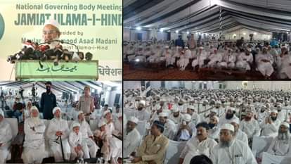 Ulama gathered from all over the country in Jamiyat convention in Deoband, discussion going on on countrywide issues
