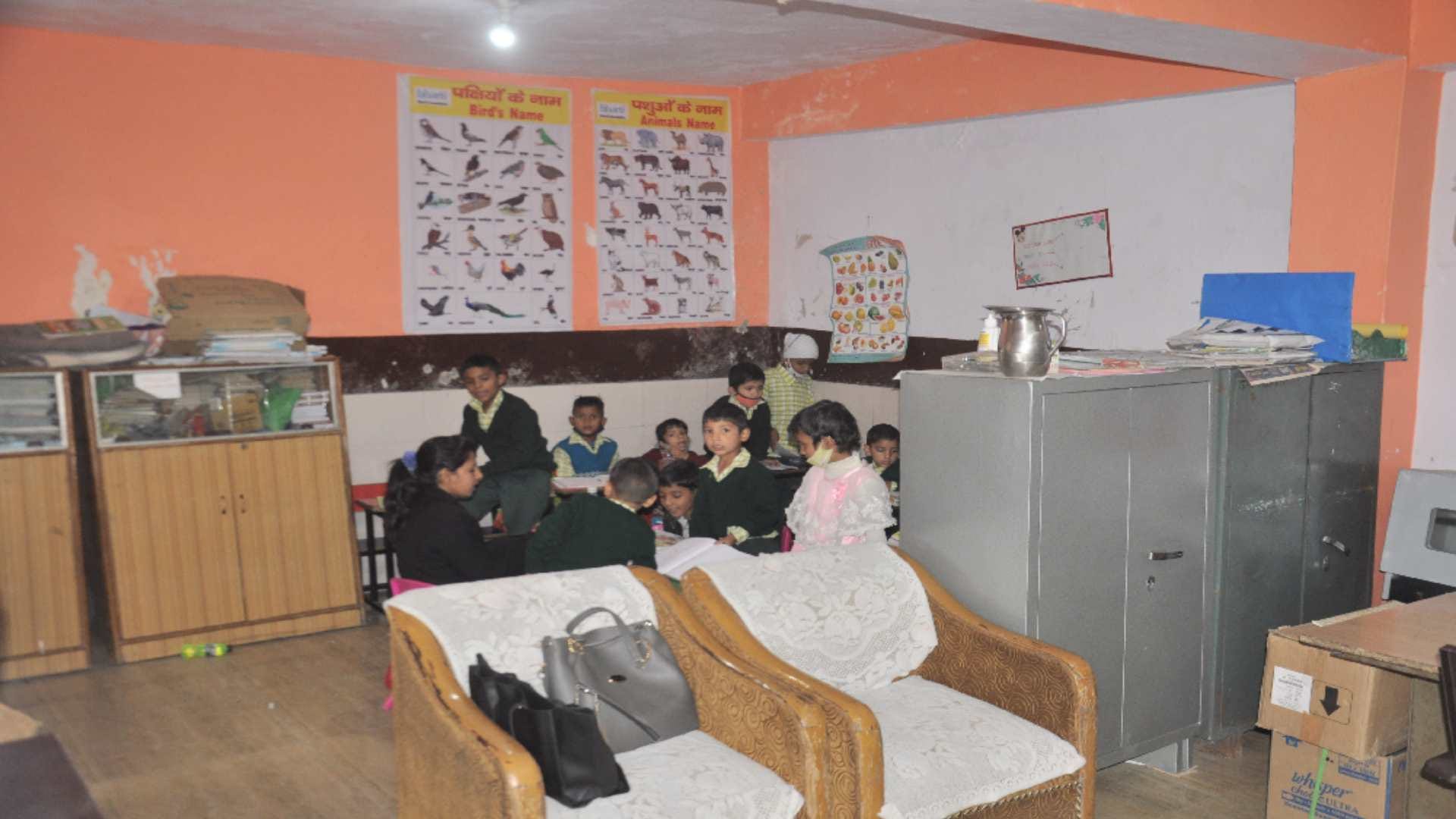 Kasumpti Primary School: how children remember the lesson, mid day meals are cooked in the classroom itself