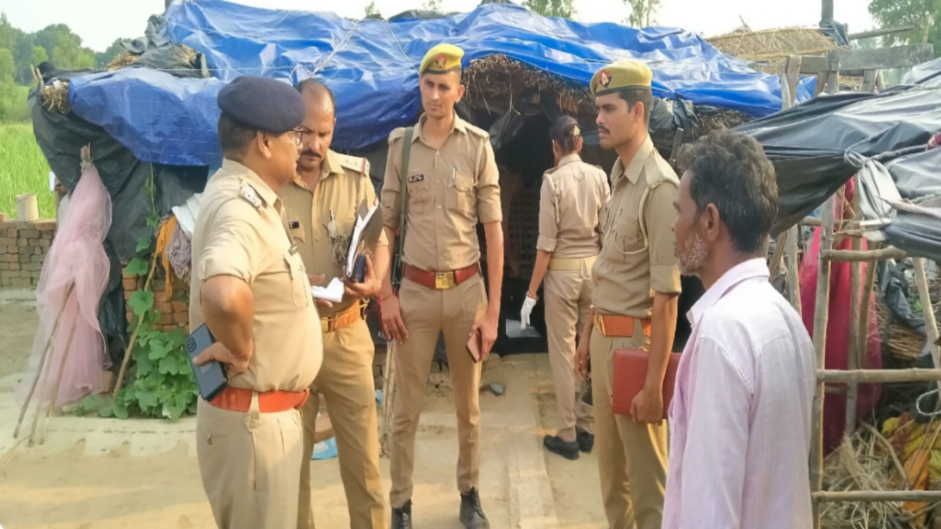 Bijnor Crime News: Husband murdered his wife after love marriage in a village