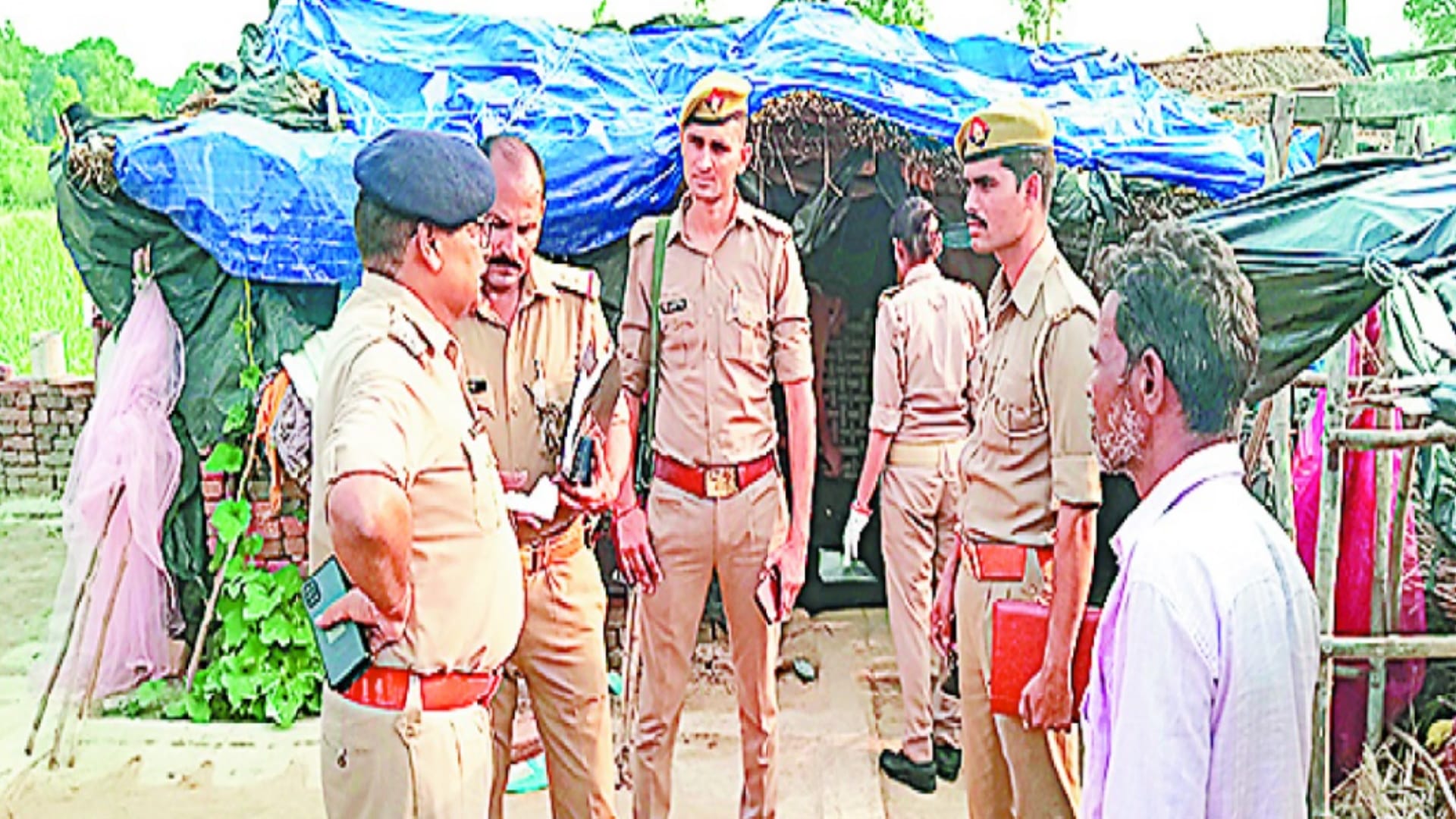 Bijnor Crime News: Husband murdered his wife after love marriage in a village