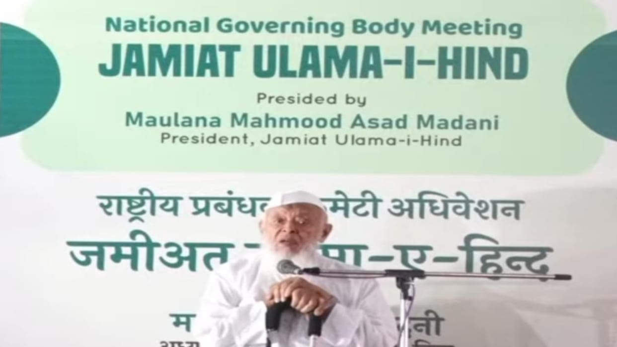 Deoband: Maulana Arshad Madani big statement in session of Jamiat Ulama-e-Hind, said both factions will be united soon