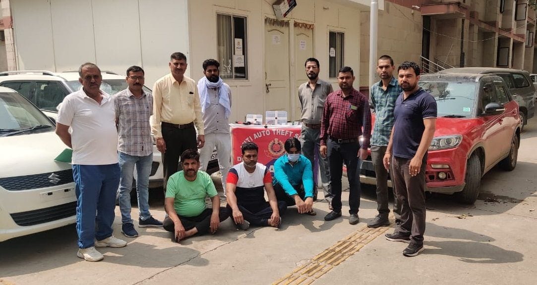 Delhi: Three accused of stealing luxury cars on the lines of Hollywood film arrested, have committed more than 200 thefts so far