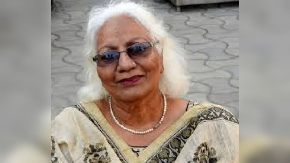 Well known poet Dr. Sultana Begum died in Patiala after long illness
