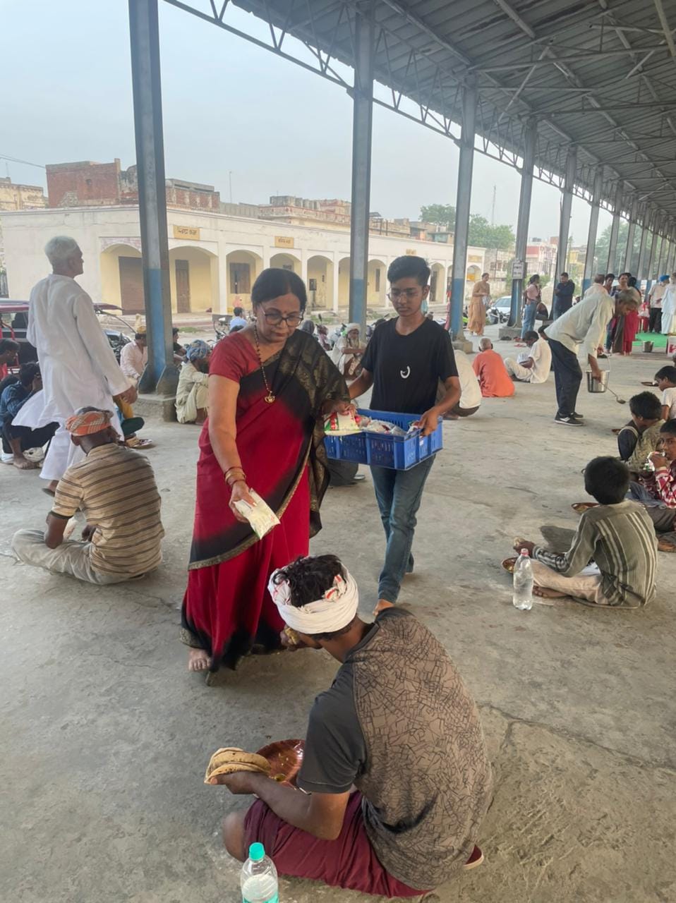 No one sleeps hungry in the city, completes two years of langar service