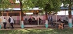 परौंख के प्राथमिक विद्यालय में एमडीएम डायनिंग शेड। संवाद