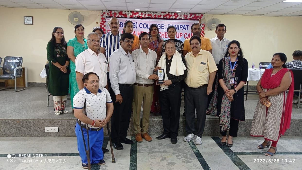 350 patients examined in free mega health checkup camp