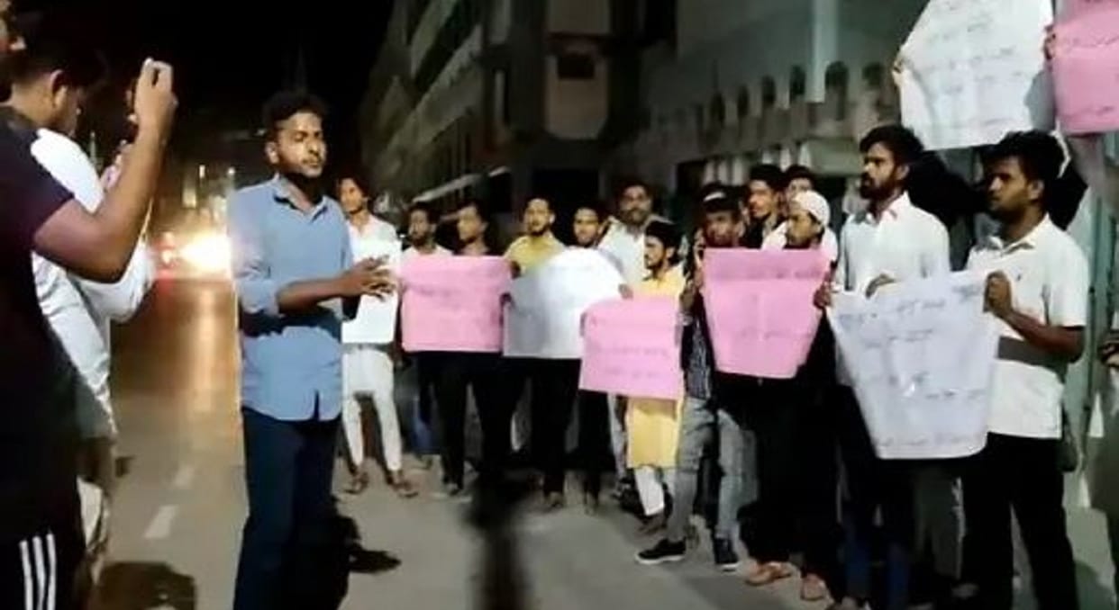 student leader in azamgarh police custody in provocative speeches who said Will keep 80 crore people on shoe tip