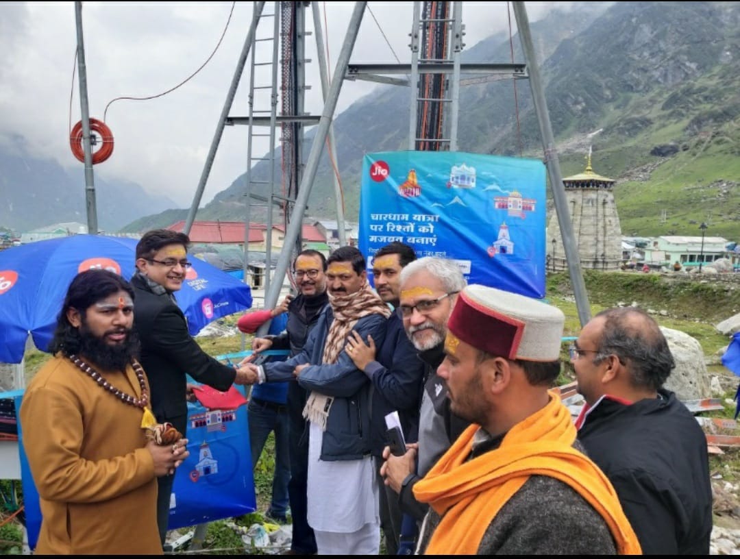 Jio becomes first operator to provide mobile connectivity on Kedarnath walking tour route