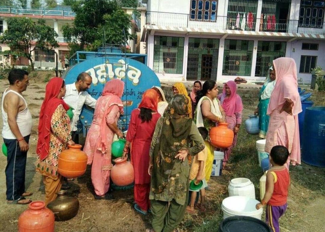 Dhangota and Maken Khad drinking water schemes dry up, drinking water shortage in six villages including Baroti